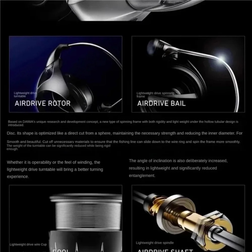 Daiwa Rubias Spinnewiel LUVIA  - Daiwa Reel Fuego recensie en prijs