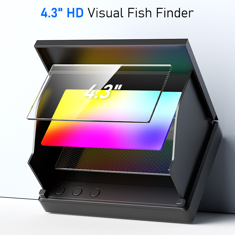4,3'' draagbare LCD-visvinder, - Fishing Depth Finder recensie en prijs