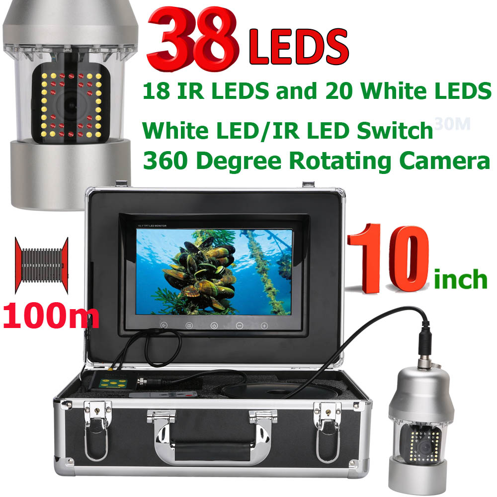 10 inch 100 m onderwatervisvid - Underwater Camera recensie en prijs