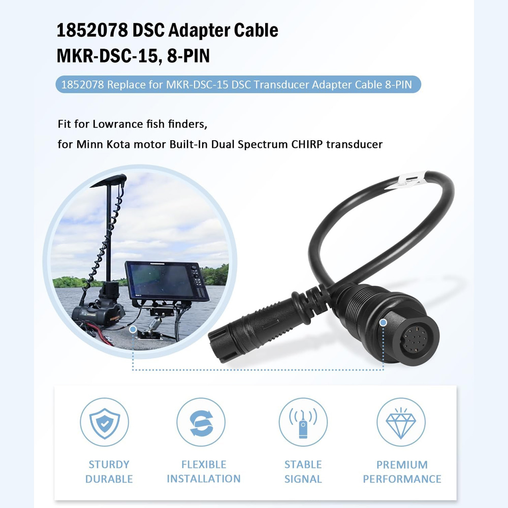 Vervangende kabel voor de 1852 - Fish Finder Cable recensie en prijs