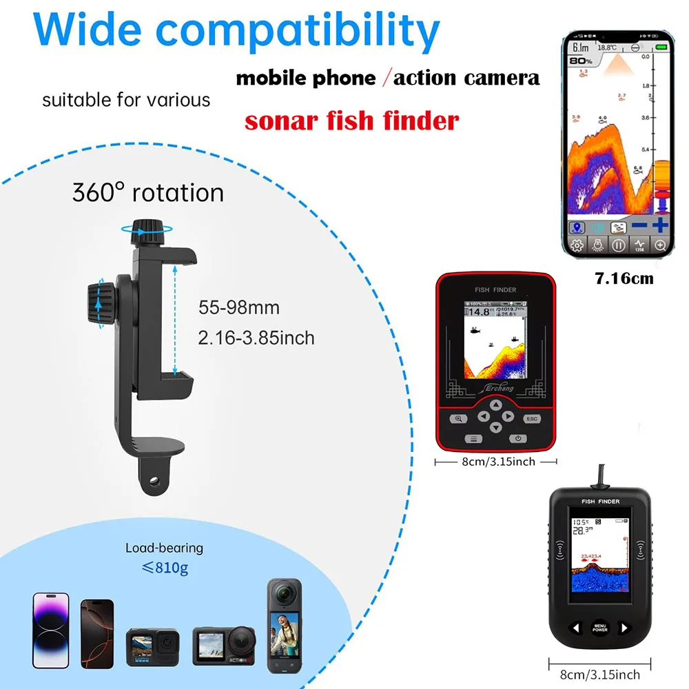 Borstmontage Houder voor viszo - Fish Finder Mount recensie en prijs